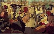 Arab or Arabic people and life. Orientalism oil paintings 118